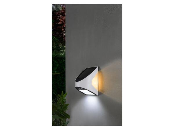 LED Solar Wall Light with Motion Detector