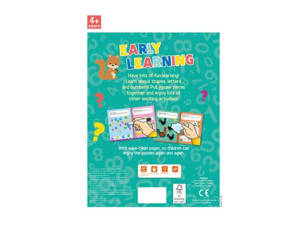 Early Learning Wipe Clean Book
