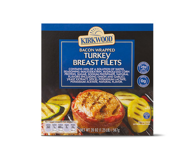 Kirkwood Bacon Wrapped Turkey or Chicken Filets