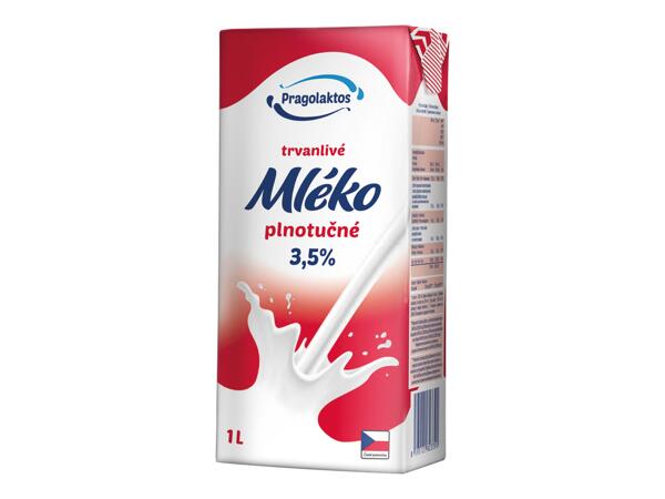 Trvanlivé mléko plnotučné