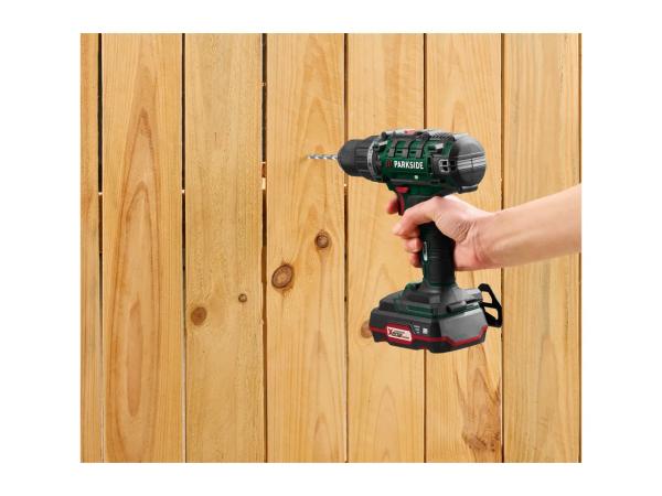 Parkside 20V Cordless Drill Driver Set