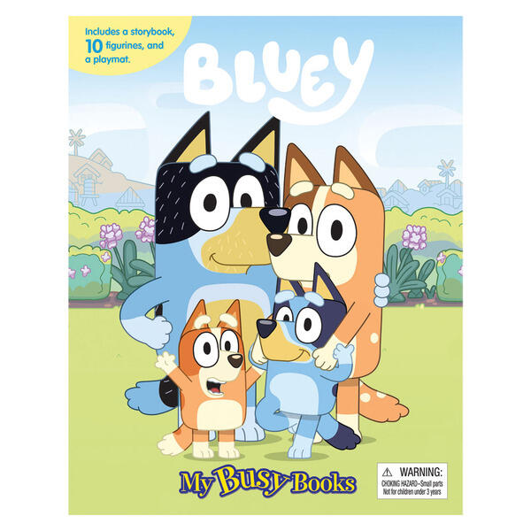 Licensed Bluey My Busy Book