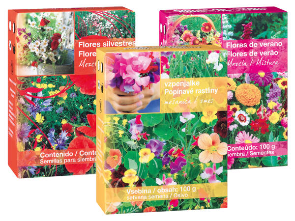 Saatgutmischung Wild- oder Sommerblumen