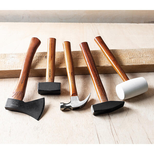 Hammer / Beil mit Hickory-Holzstiel