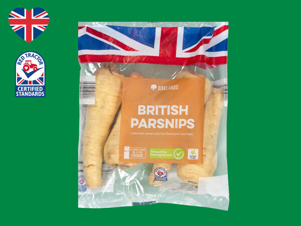 Oaklands British Parsnips