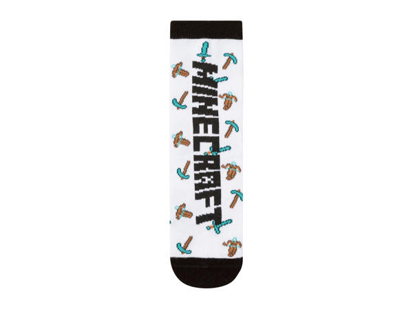 Kids' Minecraft Socks - 3 Pairs