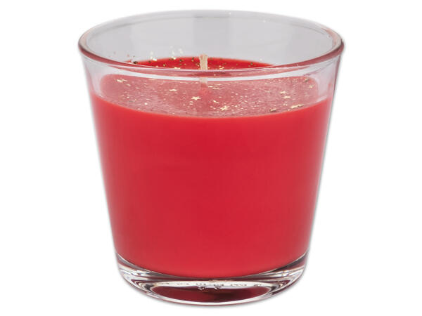Duftkerze im Glas