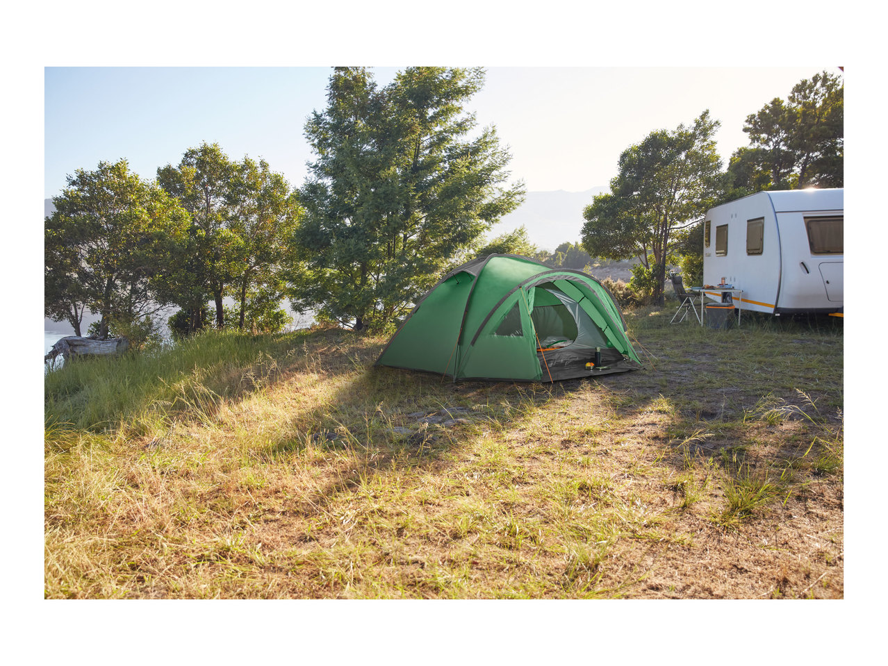 Crivit 4-Person Double Roof Dome Tent1