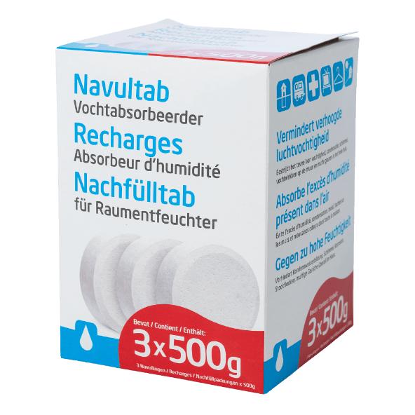 Navullingen voor vochtabsorbeerder, 3 st.