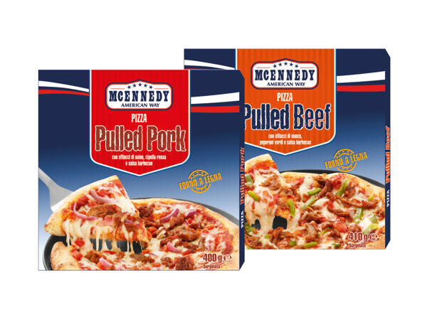 Pulled Pork or Pulled Beef Pizza