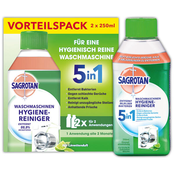 5in1 Waschmaschinen Hygienereiniger