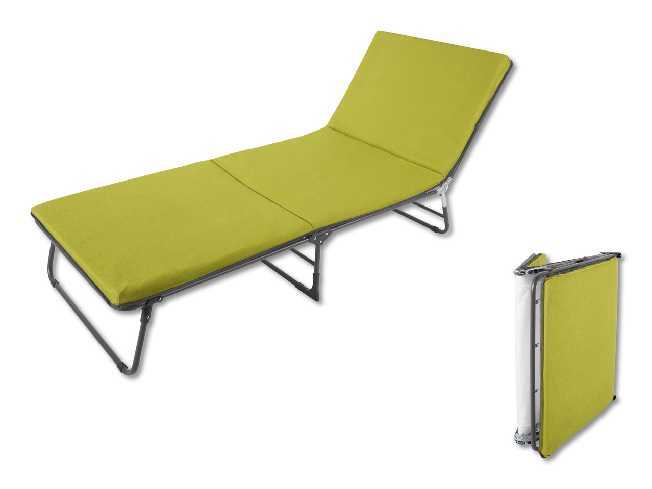 Chaise longue avec coussin (uniquement en Suisse romande et en Suisse alémanique)