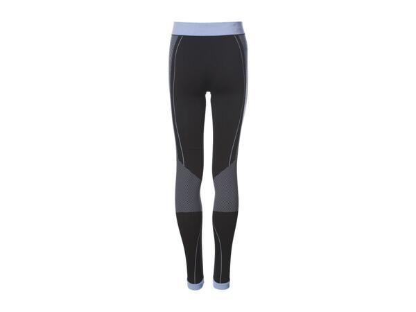 CRIVIT Older Kids' Black Seamless Base Layer Set - 2 Piece Set