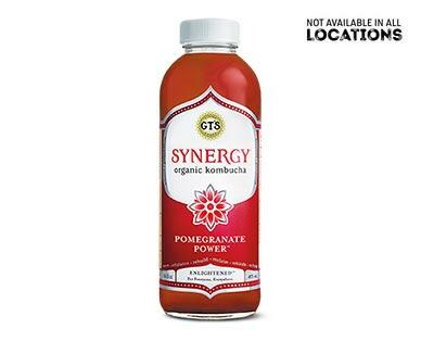 GT's Living Foods 
 Golden Pineapple or Guava Goddess Kombucha