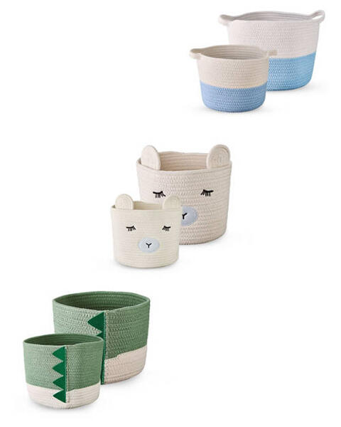 Nursery Basket 2 Pack