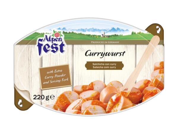 Smoked Pork Sausage with Curry