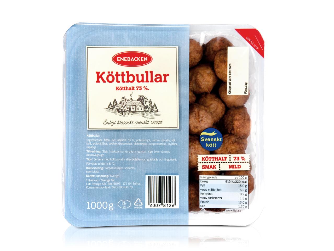 Färska köttbullar