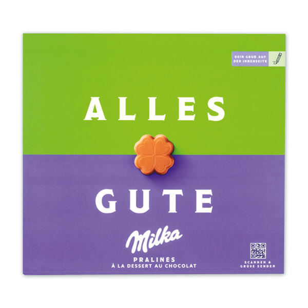 Sag es mit Pralinés