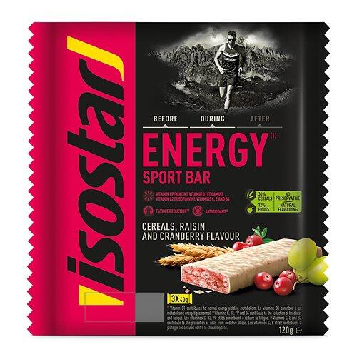 ISOSTAR High Energy Riegel, Cranberry