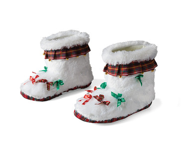 Merry Moments Novelty Christmas Slippers