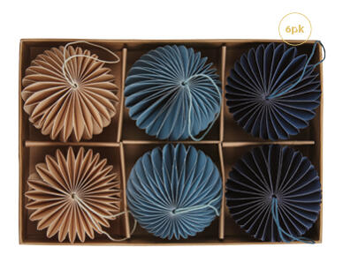 Tree Decorations 6pk