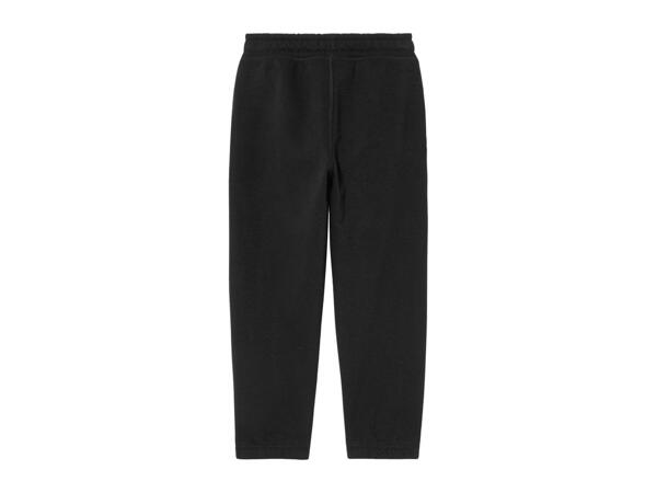 Black Unisex School Joggers