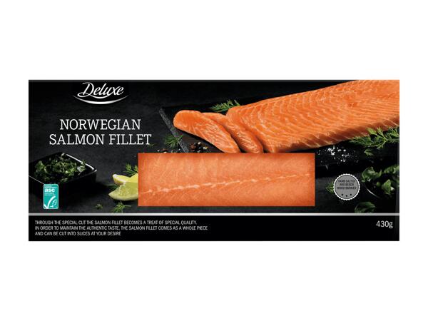 Filet de dos de saumon de Norvège ASC