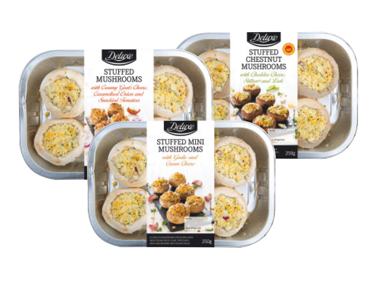 DELUXE Stuffed Mushrooms