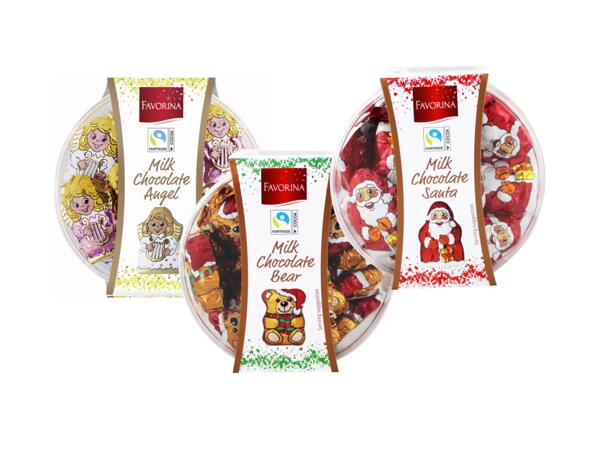 Mini Chocolate Christmas Figures