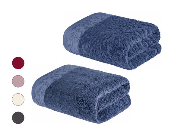 Serviette de douche éponge