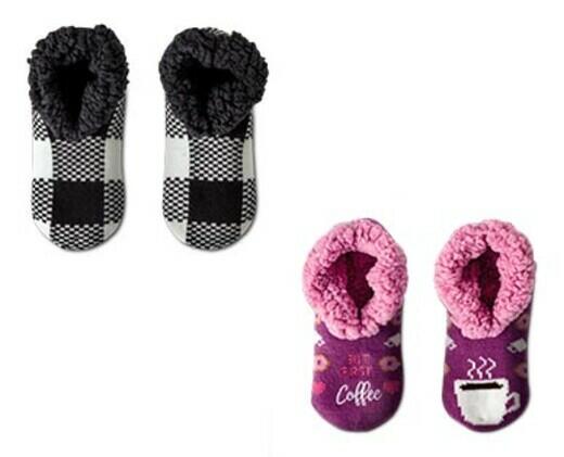Serra 
 Ladies' Cozy Knit Slipper Socks