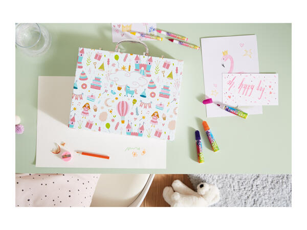 Crelando Kids' Art Case - 76 piece set
