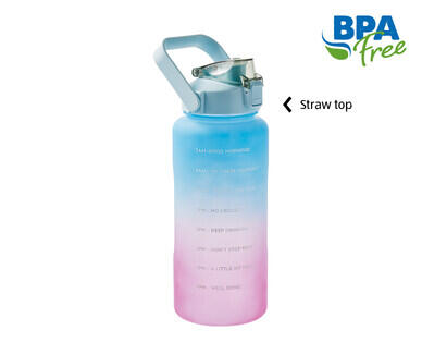Motivational Drink Bottle 2L