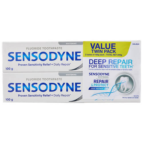 Repair & Protect + Whitening Toothpaste 100g x 2 Pack