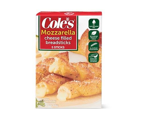 Cole's 
 Mozzarella Breadsticks