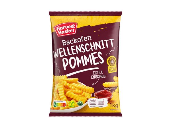 Wellenschnitt Pommes