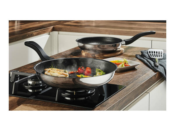 Ernesto 28cm Stainless Steel Frying Pan