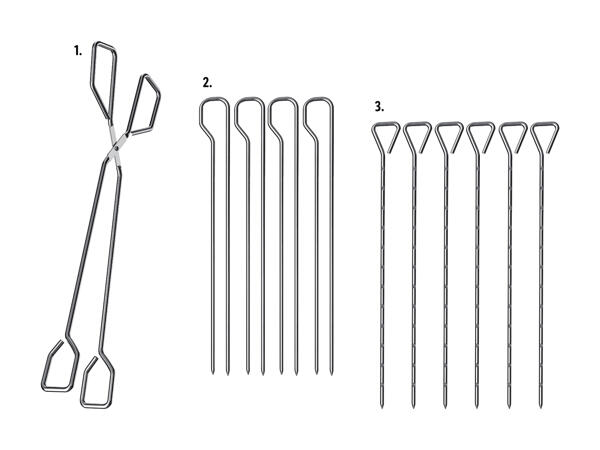 Accessoires pour grillades