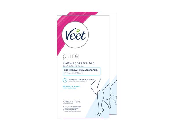 Bandes de cire froide Veet