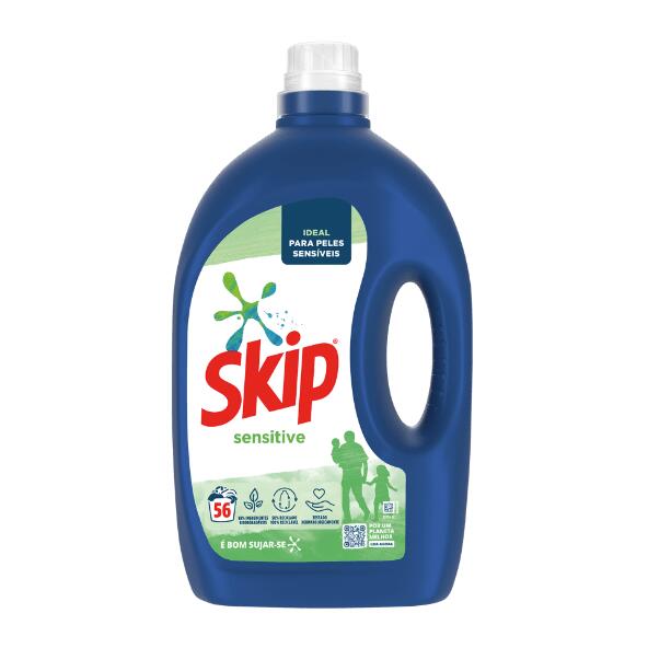 Skip 				Detergente Líquido para Máquina da Roupa Sensitive
