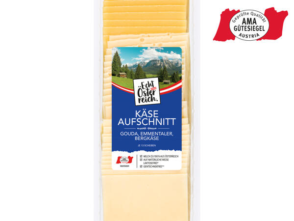 Käseaufschnitt
