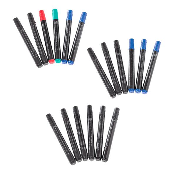 EXPERTIZ(R) Marqueurs permanents, 6 pcs