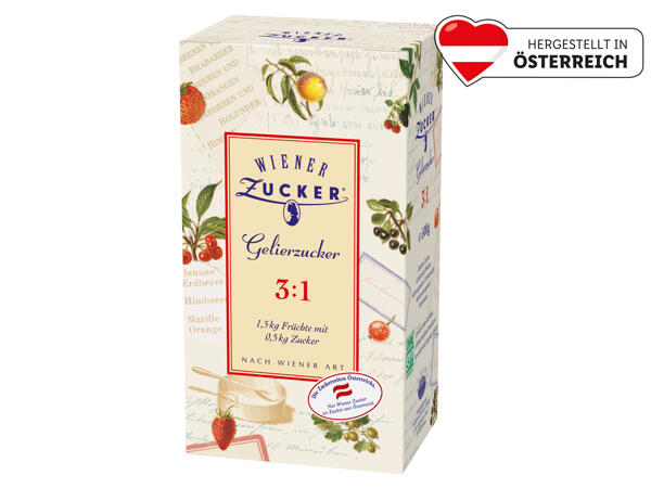 Wiener Zucker Gelierzucker 3:1