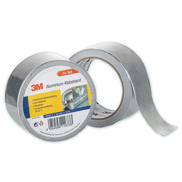 Aluminium Klebeband 2er-Set