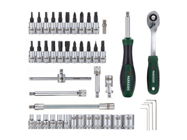 Parkside Socket Set - 46 Pieces