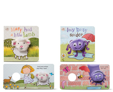 Parragon Finger Puppet Board Book Assortment