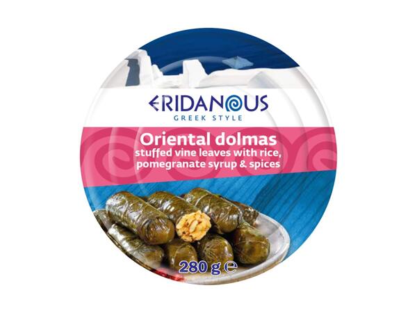 Feuilles de vigne farcies au riz