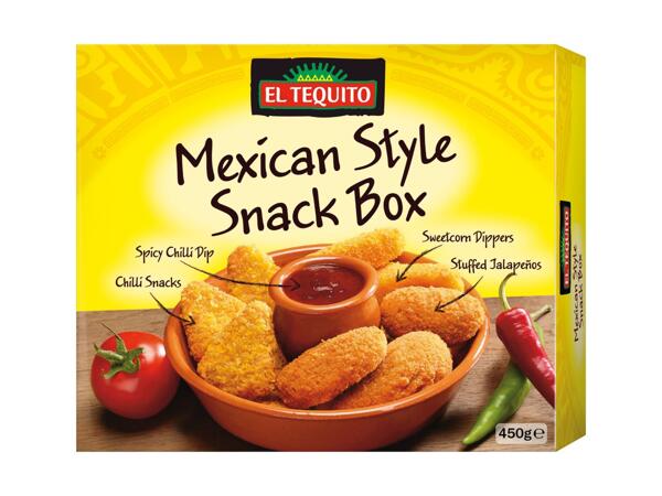 Boîte de snacks mexicains