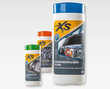 Lingettes de nettoyage pour la voiture AUTO XS
