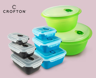 CROFTON Vakuum-Frischhaltedosen-Set